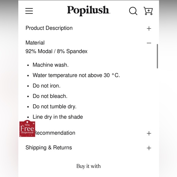 Popilush Shapewear Square Neck Long Sleeve Slimming Modal Maxi Dress in Black M - Picture 9 of 13